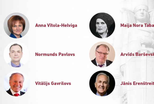 Ministru kabineta balvas saņēmēji.