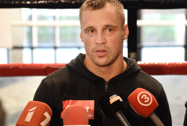 Bokseris Mairis Briedis. Foto: Paula Čurkste, LETA