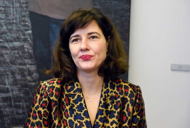 Finanšu ministre Dana Reizniece-Ozola. Foto: Zane Bitere, LETA