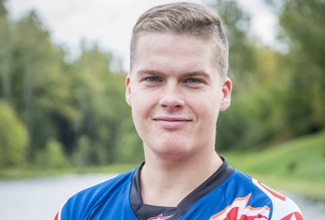 Motokrosists Pauls Jonass. Publicitātes foto