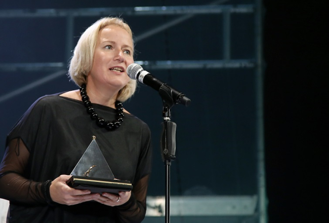 Režisore Krista Burāne. Foto: Evija Trifanova, LETA