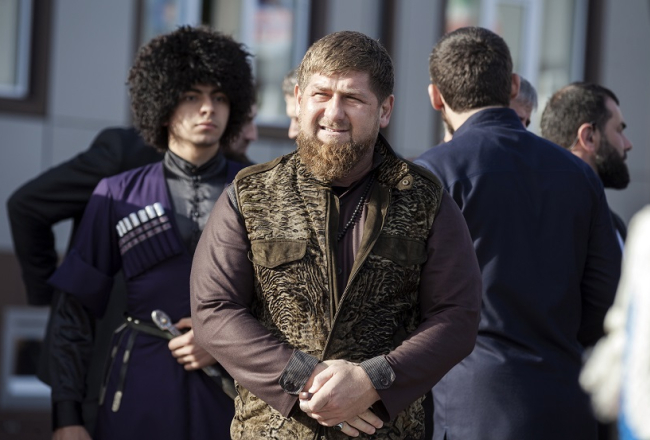Čečenijas līderis Ramzans Kadirovs. Foto: ITAR-TASS/LETA