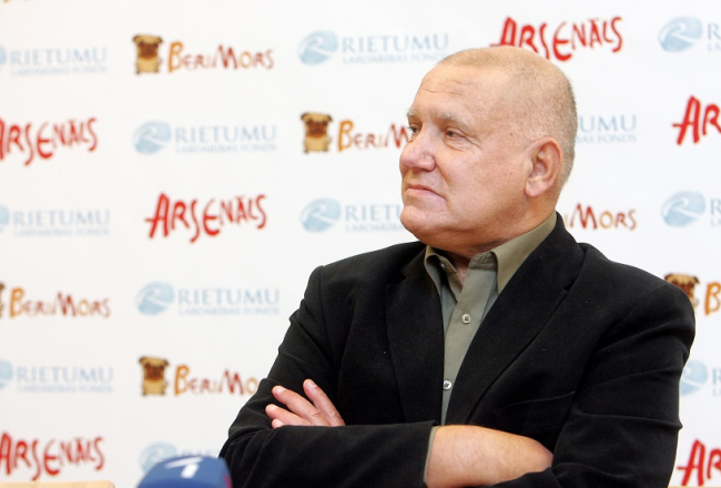 Starptautiskā kino foruma "Arsenāls" dibinātājs Augusts Sukuts. Foto: Ieva Čīka, LETA