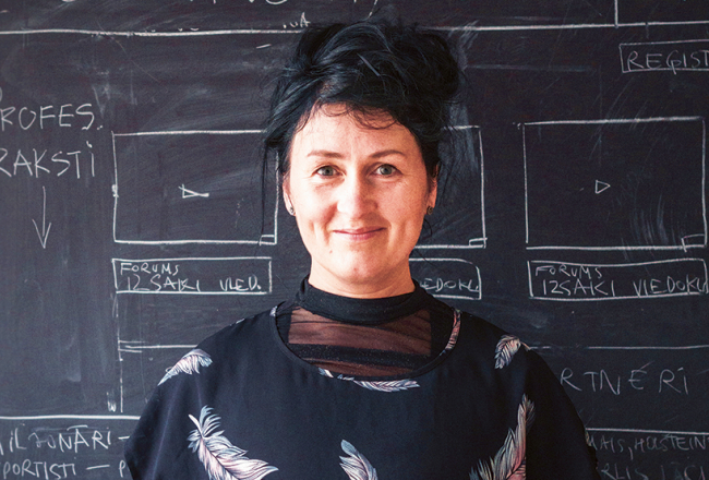 Ieva Ozoliņa.
Foto — Andrejs Baida
