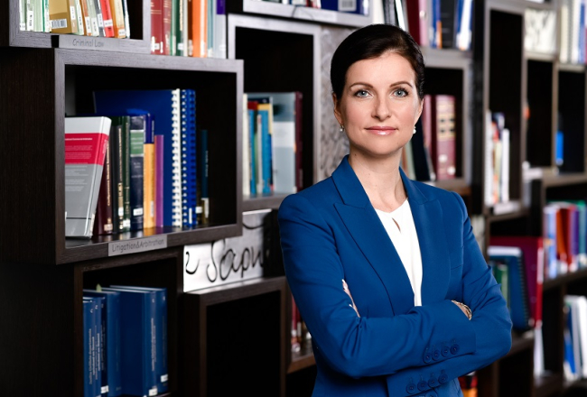 Eva Berlaus. Publicitātes foto