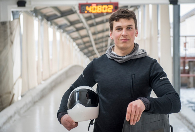 Skeletonists Krists Netlaus. Publicitātes foto