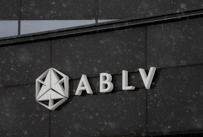 ABLV Bank logo. Foto: EPA/LETA