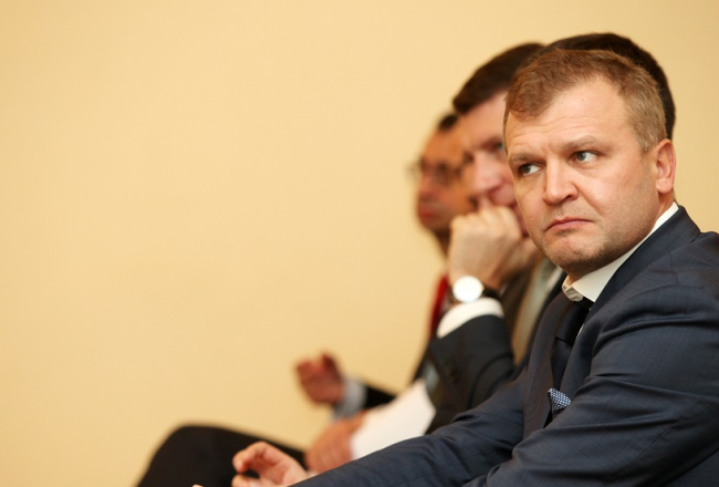 "ABLV Bank" padomes priekšsēdētājs Oļegs Fiļs. Foto: Ieva Čīka, LETA