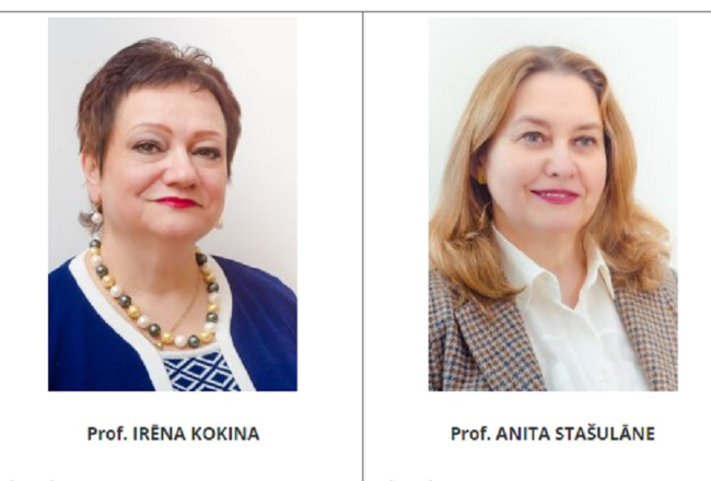 Daugavpils Universitātes rektora amata kandidātes.