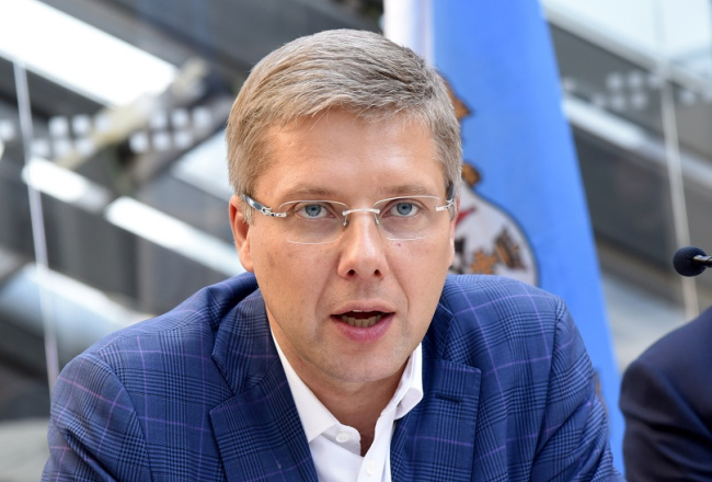 Rīgas domes priekšsēdētājs Nils Ušakovs. Foto: Zane Bitere, LETA