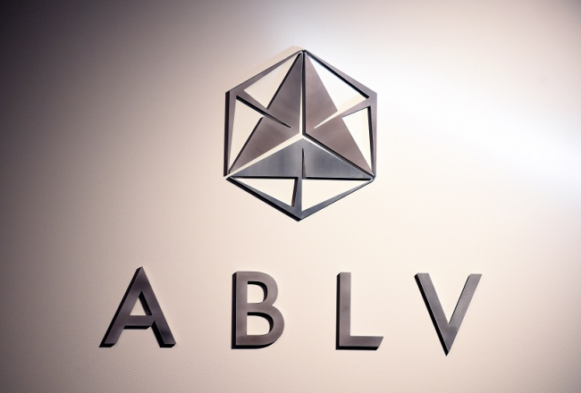 "ABLV Bank" logo. Foto: Ieva Leiniša, LETA