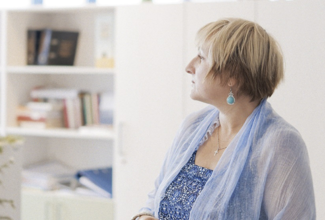 VDK dokumentu pētniece Solveiga Krūmiņa-Koņkova. Foto: Jānis Pipars