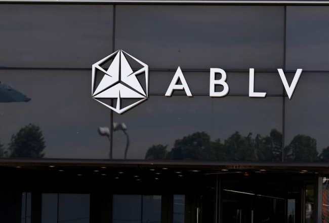 ABLV bankas logo. Foto: Reuters/LETA