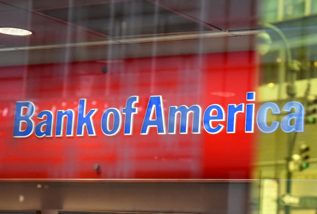 "Bank of America" logo. Foto: Reuters/LETA