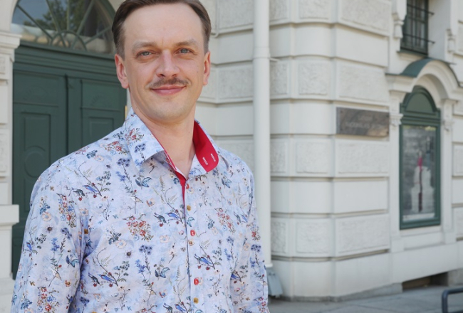 Latvijas Nacionālā teātra direktors Jānis Vimba. Foto: Paula Čurkste, LETA
