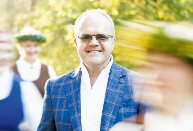 Virsdiriģents Māris Sirmais. Foto — Jānis Pipars