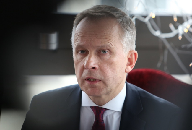 Latvijas Bankas prezidents Ilmārs Rimšēvičs. Foto: Edijs Pālens, LETA