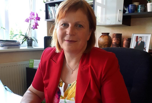 Rugāju novada priekšsēdētāja Sandra Kapteine. Publicitātes foto