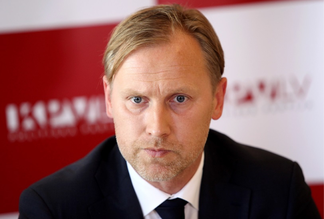 Advokāts Aldis Gobzems. Foto: Sintija Zandersone, LETA