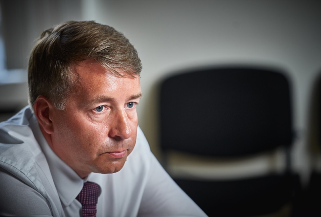 Satiksmes ministrs Uldis Augulis. Foto: Edmunds Brencis