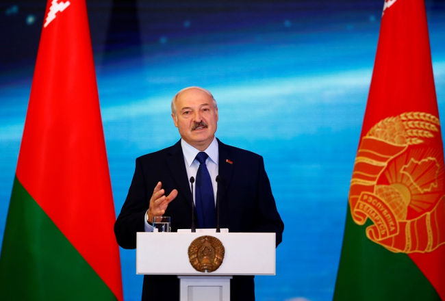 Baltkrievijas prezidents Aleksandrs Lukašenko. Foto: Reuters/LETA