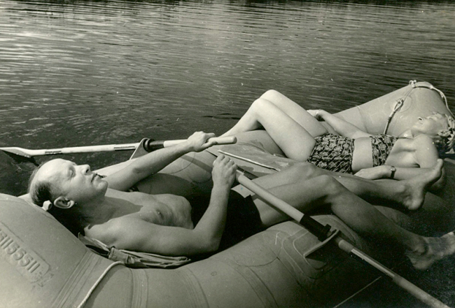 Kurts Fridrihsons 1958. gadā.
Publicitātes foto