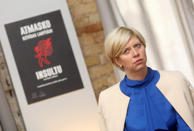 Veselības ministre Anda Čakša. Foto: Ieva Leiniša, LETA