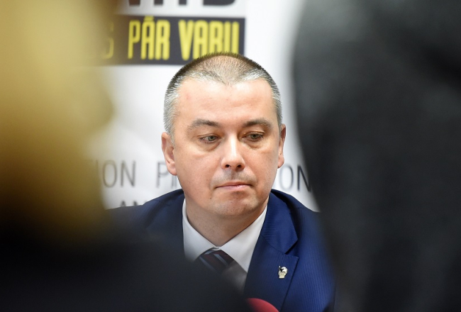 Korupcijas novēršanas un apkarošanas biroja priekšnieks Jēkabs Straume. Foto: Ieva Leiniša, LETA