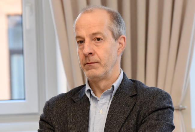 Žurnāla "Ir" komentētājs Pauls Raudseps. Foto: Zane Bitere, LETA