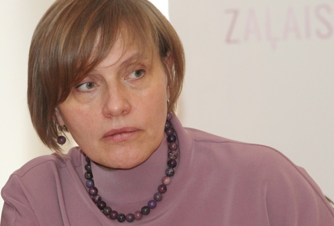 Latvijas Ārstu biedrības prezidente Ilze Aizsilniece. Foto: Paula Čurkste, LETA