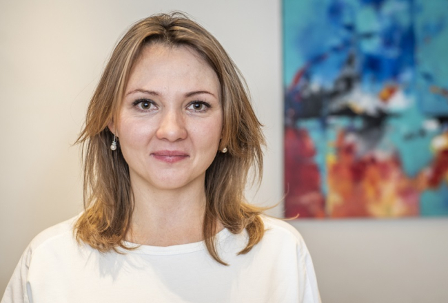 Violeta Birzniece - Eiropas Komisijas ierēdne. Publicitātes foto
