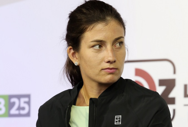 Tenisiste Anastasija Sevastova. Foto: Paula Čurkste, LETA