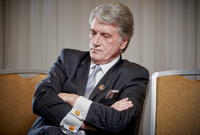 Bijušais Ukrainas prezidents Viktors Juščenko. Foto: Edmunds Brencis