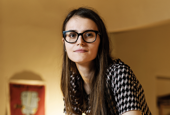 Elīna Brasliņa.
Foto — Jānis Pipars