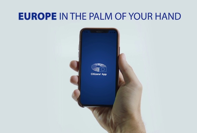 Jauna mobilā lietotne “Citizens’ App”. Publicitātes foto