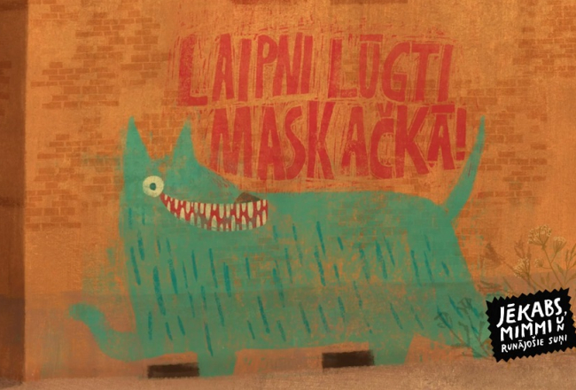 Kadrs no jaunās animācijas filmas.