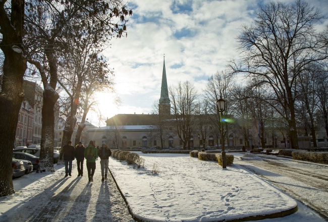 Neatkarības laukums. Ilustratīvs foto: Edijs Pālens, LETA
