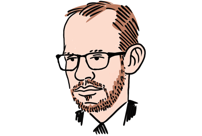 Edgars Labsvīrs.
Zīmējums — Ernests Kļaviņš