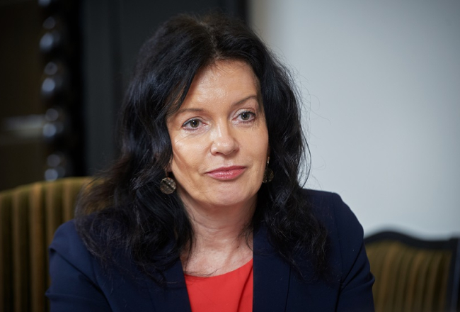 Labklājības ministre Ramona Petraviča. Foto: Edmunds Brencis