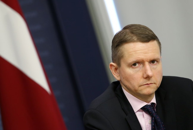 Finanšu un kapitāla tirgus komisijas vadītājs Pēters Putniņš. Foto: Evija Trifanova, LETA