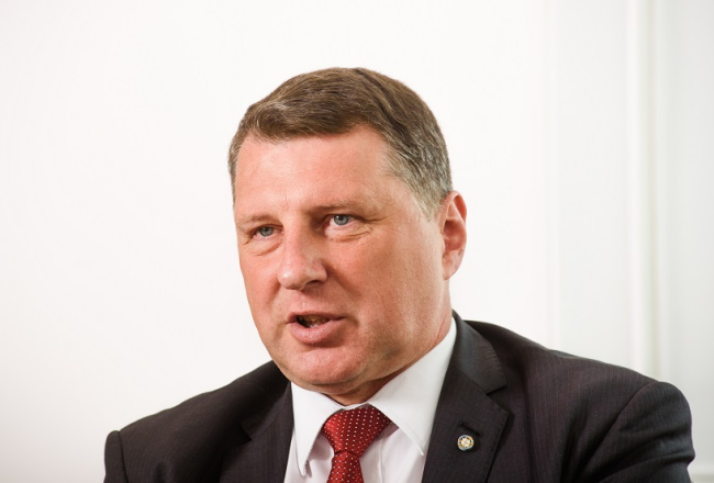 Valsts prezidents Raimonds Vējonis. Foto: Gints Ivuškāns