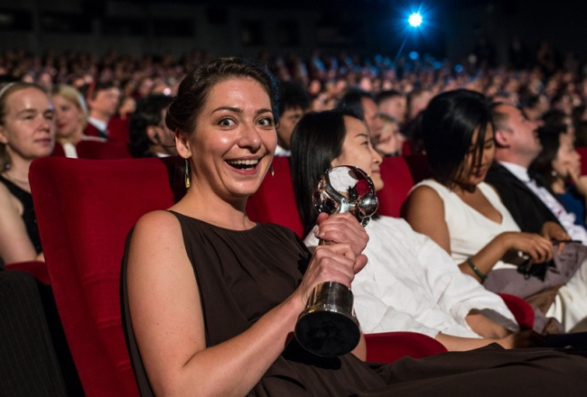 Filmas “Nemirstīgie” režisore Ksenija Ohapkina. Foto: Film Servis Festival Karlovy Vary
