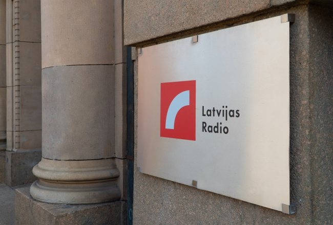 Latvijas Radio logo. Publicitātes foto