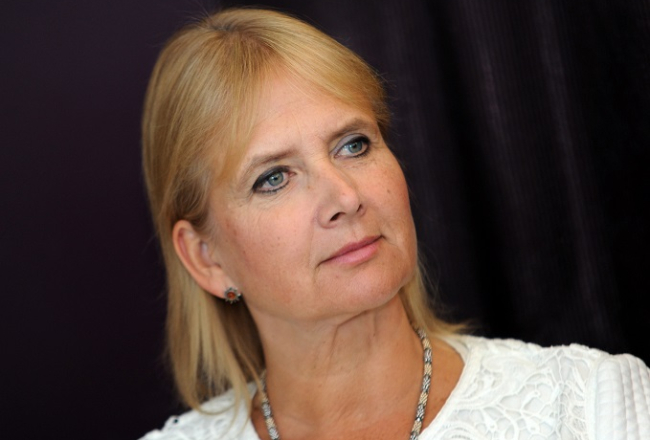 Losandželosā dzīvojošā latviešu komponiste, "Emmy" balvas laureāte Lolita Ritmane. Foto: Edijs Pālens, LETA