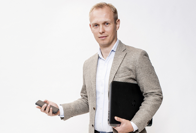 Mārtiņš Spravņiks, SIA Baltsum dibinātājs un īpašnieks.
Foto — Ieva Salmane
