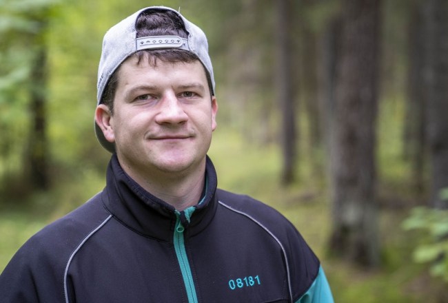 Ēvalds Kārkliņš - pārgājienu organizators. Publicitātes foto