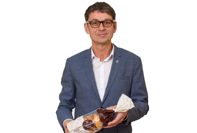 Ivars Skrebelis,
SIA Cannelle Bakery līdzīpašnieks.
Foto — Gints Ivuškāns