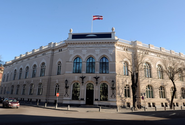 Latvijas Bankas ēka. Foto: Edijs Pālens, LETA