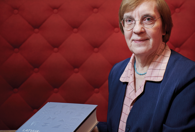 Anita Rožkalne.
Foto — Edmunds Brencis