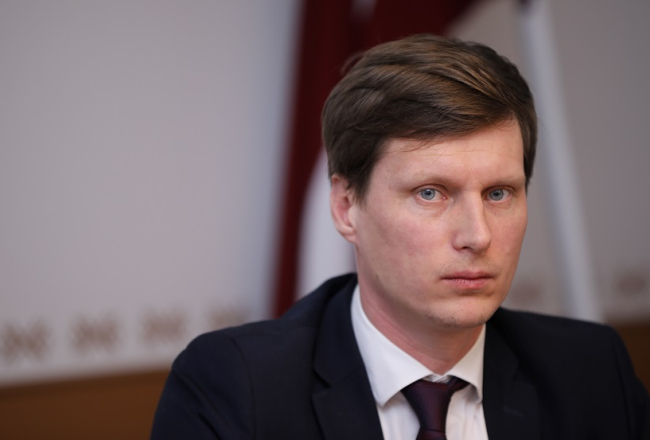 Ekonomikas ministrs Ralfs Nemiro. Foto: Evija Trifanova, LETA